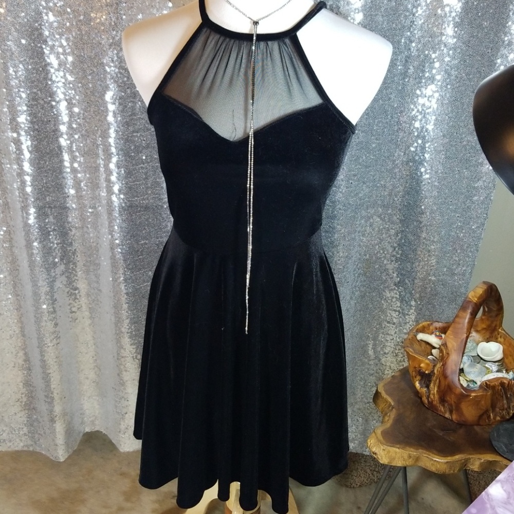 A Little Black Velvet Dress